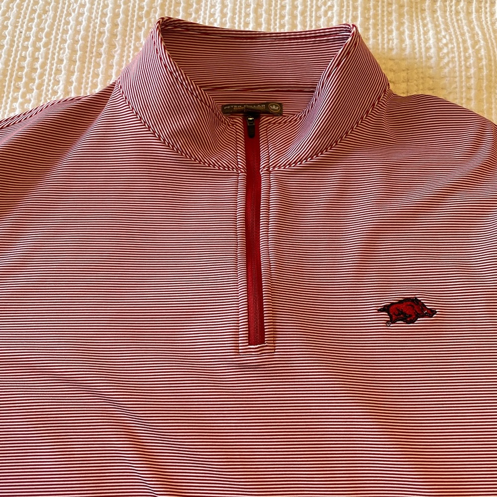 Peter Millar Arkansas Razorback Quarter Zip